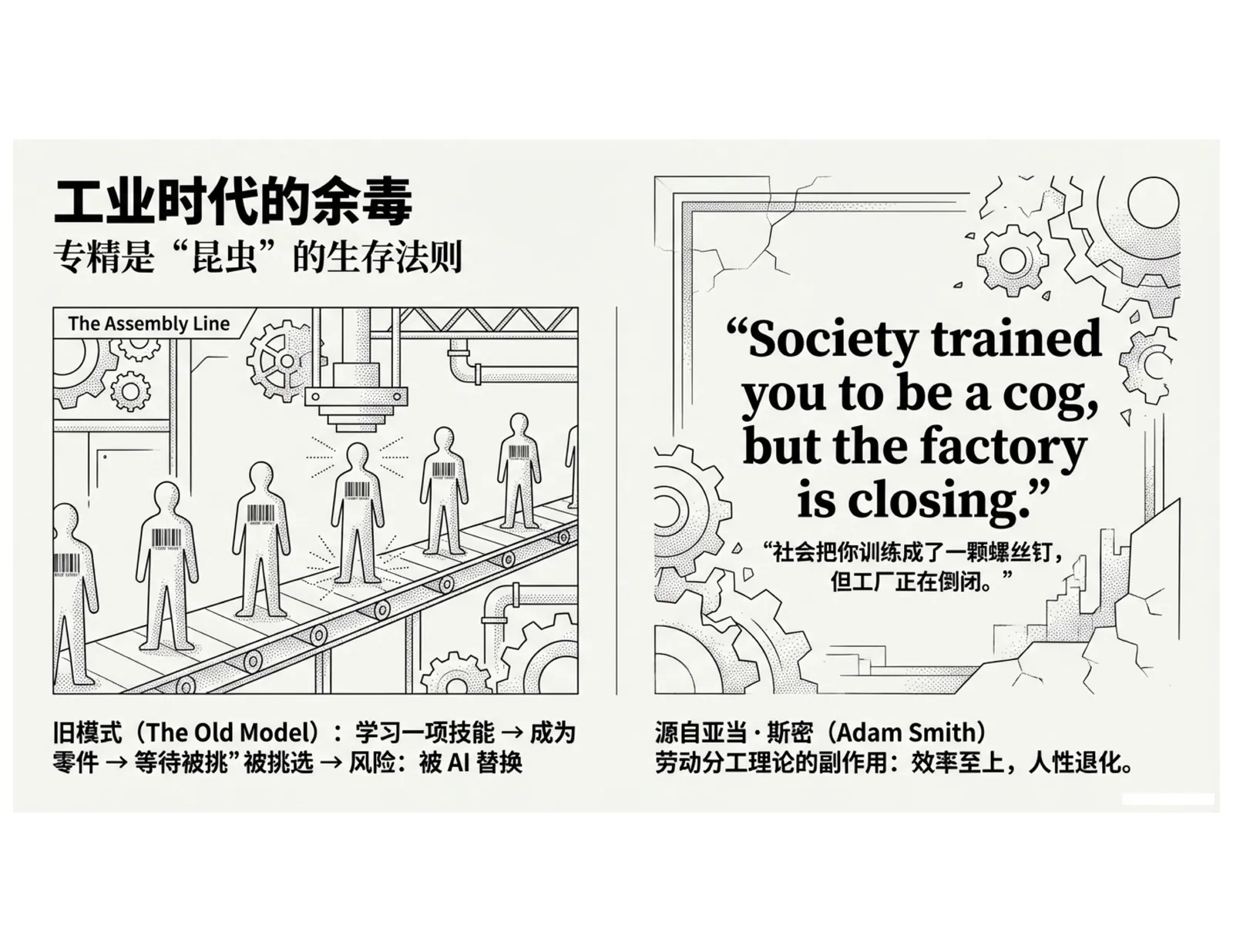 AI 时代,通才的个体自由时代。